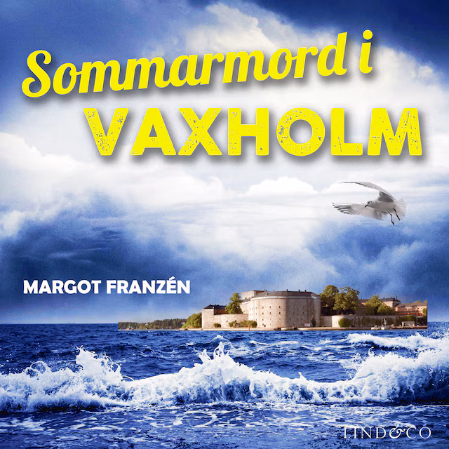 Omslag till ljudboken Sommarmord i Vaxholm