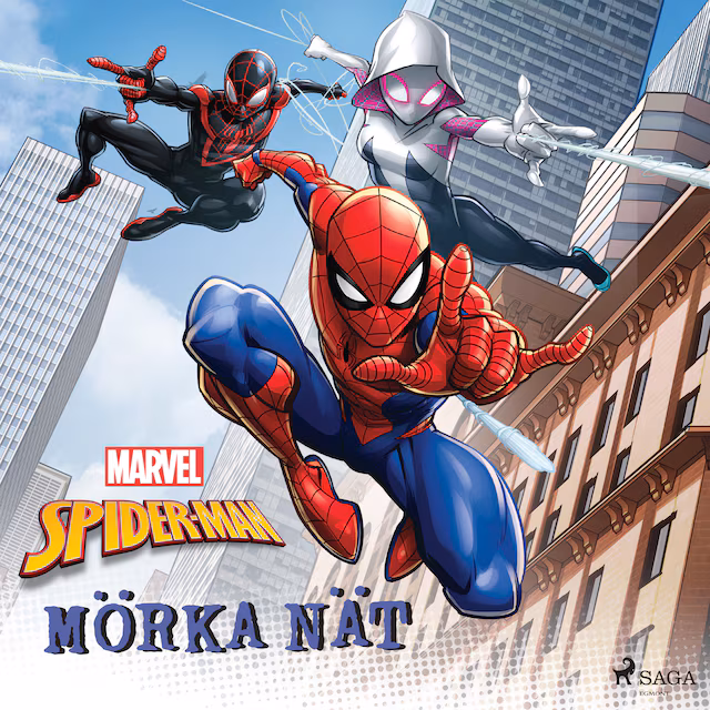 Omslag till ljudboken Spider-Man - Mörka nät