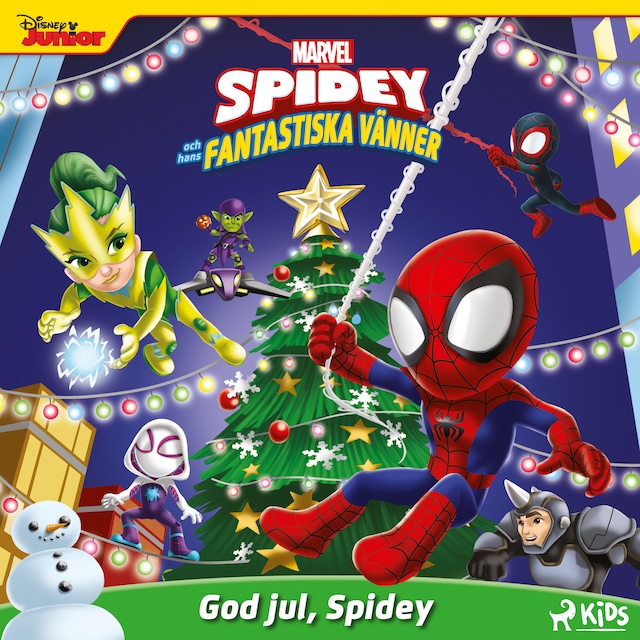 Omslag: Spidey och hans fantastiska vänner – God jul, Spidey