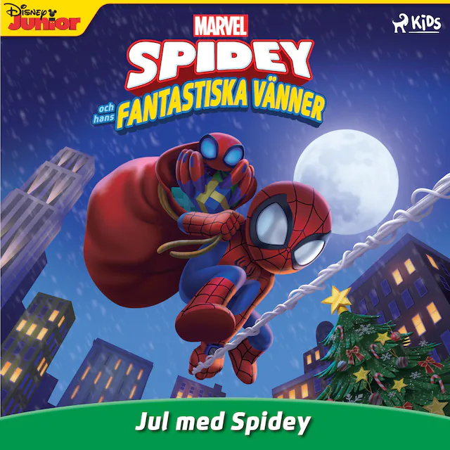 Omslag: Spidey och hans fantastiska vänner - Jul med Spidey