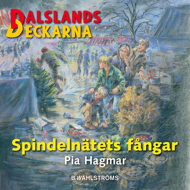Omslag till ljudboken Spindelnätets fångar