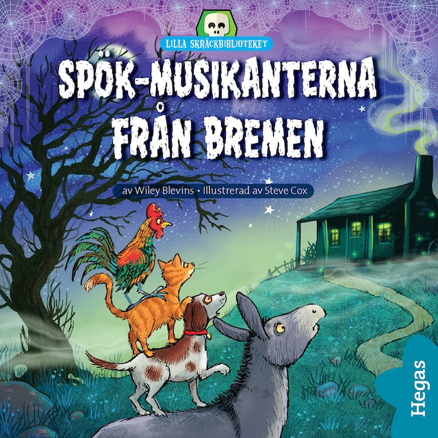 Omslag till ljudboken Spök-musikanterna från Bremen