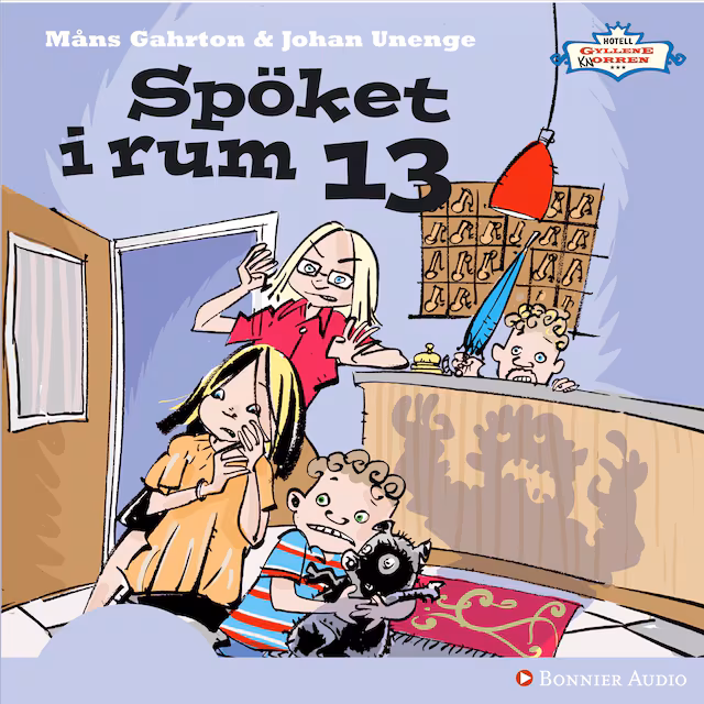 Omslag: Spöket i rum 13