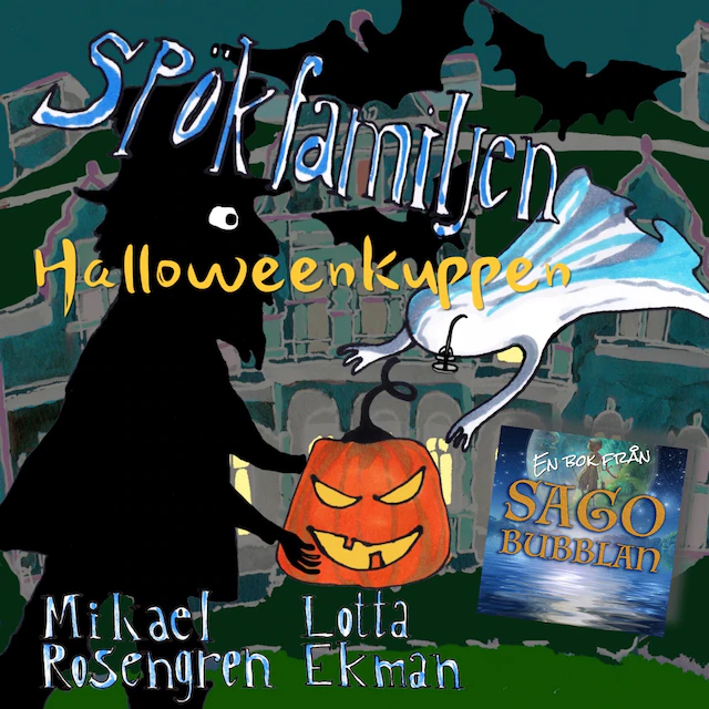 Omslag: Spökfamiljen - Halloweenkuppen