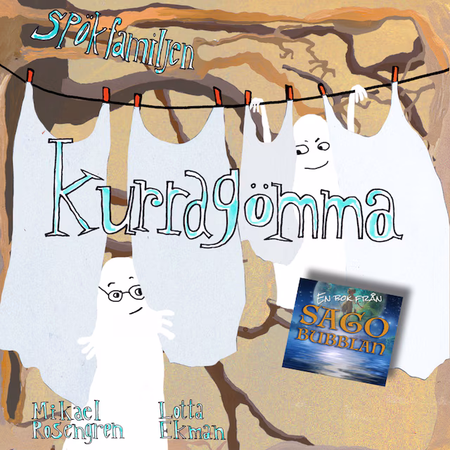Omslag: Spökfamiljen - Kurragömma