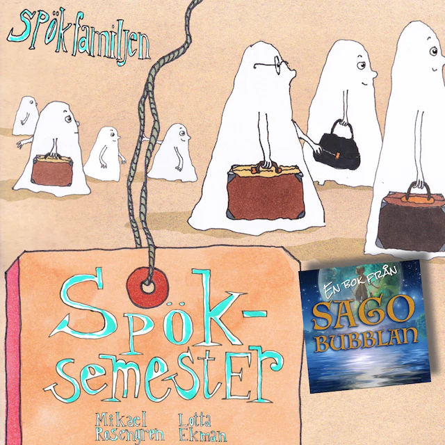 Omslag: Spökfamiljen - Spöksemester