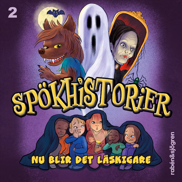Omslag: Spökhistorier : nu blir det läskigare!