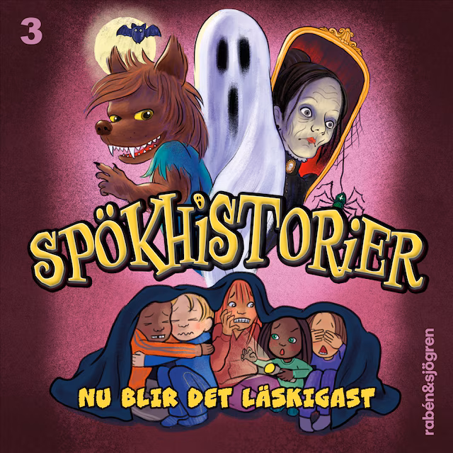 Omslag: Spökhistorier : nu blir det läskigast!