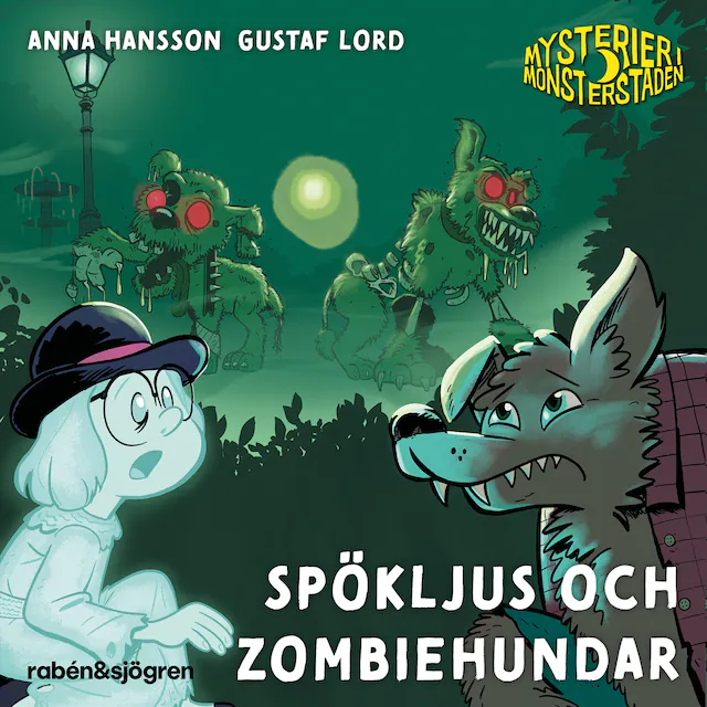 Omslag: Spökljus och zombiehundar