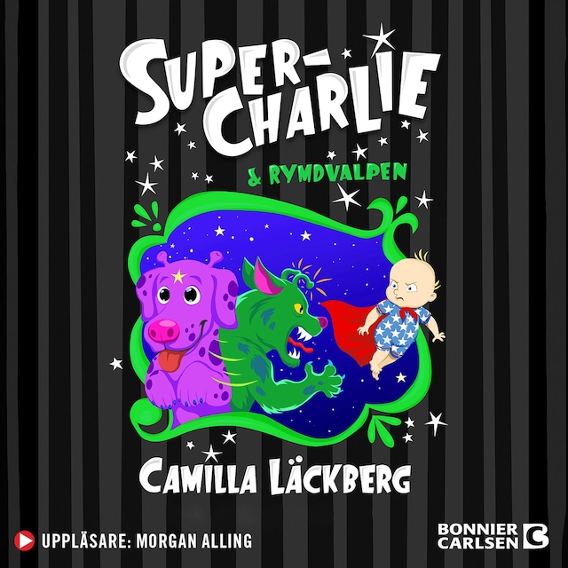 Omslag: Super-Charlie och rymdvalpen