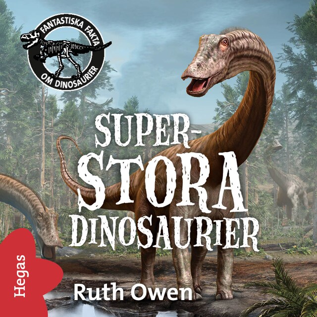 Omslag: Superstora dinosaurier