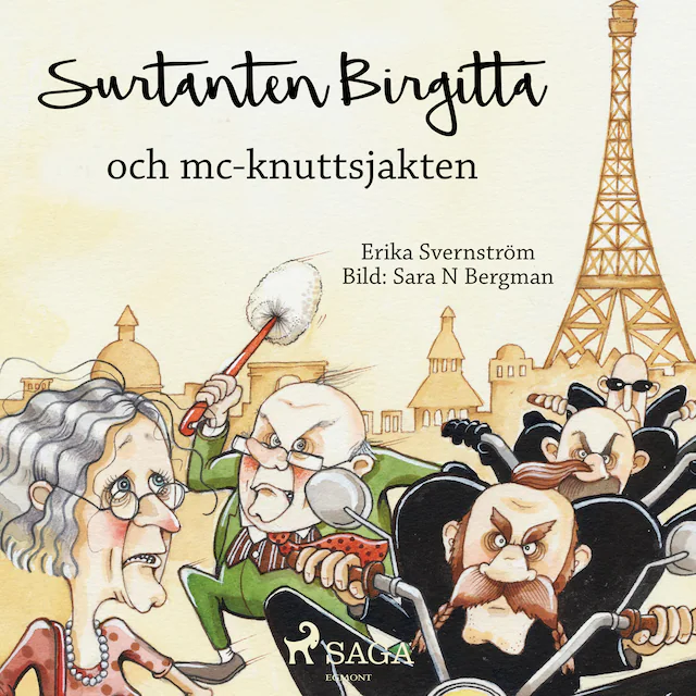 Omslag: Surtanten Birgitta och mc-knuttsjakten