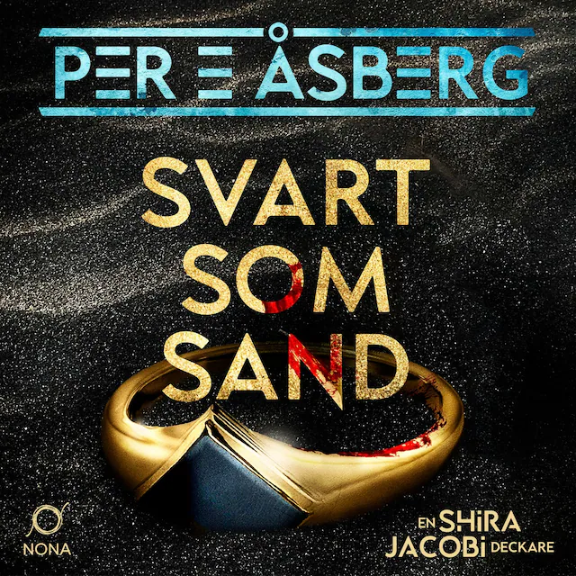Omslag: Svart som sand