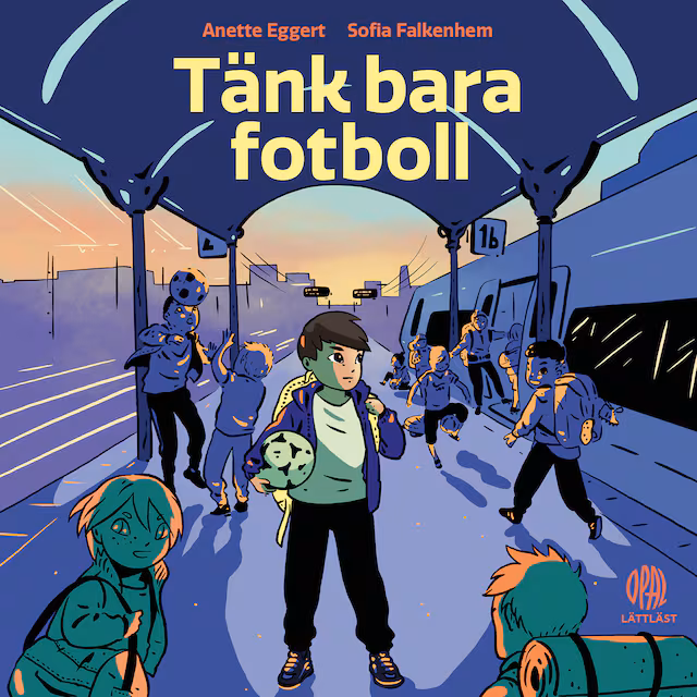 Omslag: Tänk bara fotboll