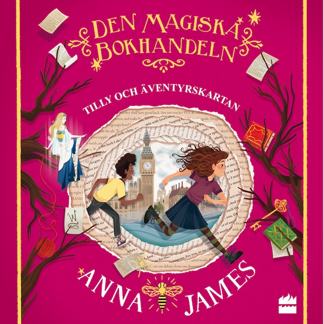 Omslag: Tilly och äventyrskartan