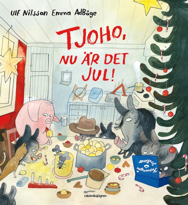 Omslag: Tjoho, nu är det jul!