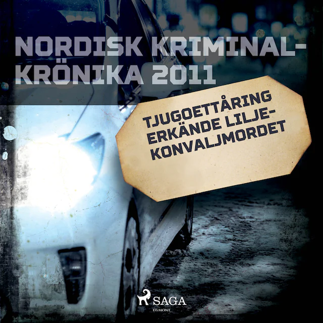 Omslag till ljudboken Tjugoettåring erkände liljekonvaljmordet