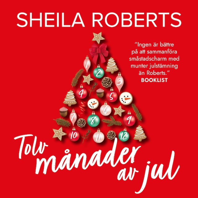 Omslag till ljudboken Tolv månader av jul