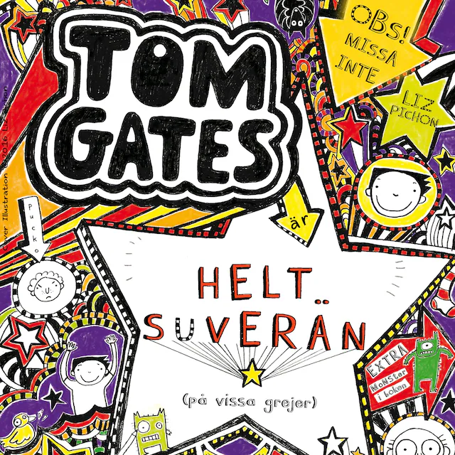 Omslag: Tom Gates är helt suverän (på vissa grejer)