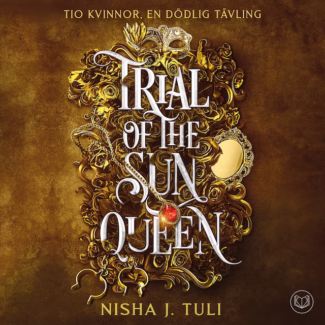 Omslag: Trial of the Sun Queen : Svensk utgåva