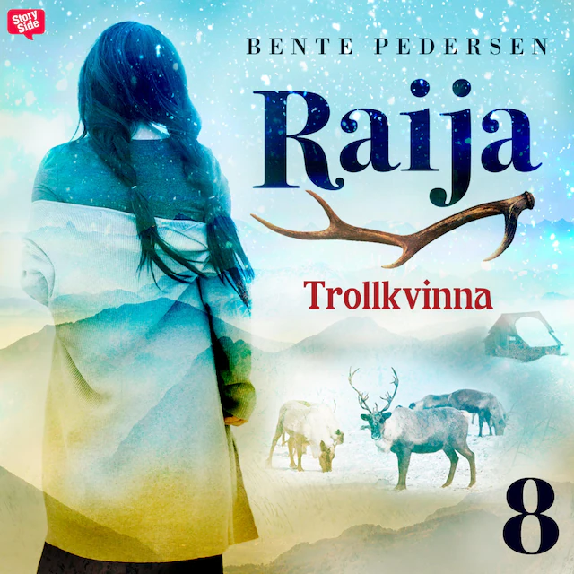 Omslag till ljudboken Trollkvinna