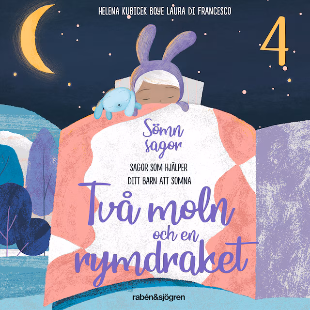 Omslag: Två moln och en rymdraket