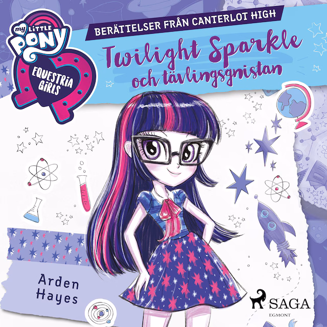 Omslag: Twilight Sparkle och tävlingsgnistan