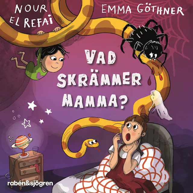 Omslag till ljudboken Vad skrämmer mamma?