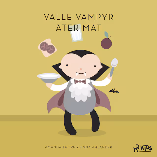 Omslag: Valle Vampyr äter mat