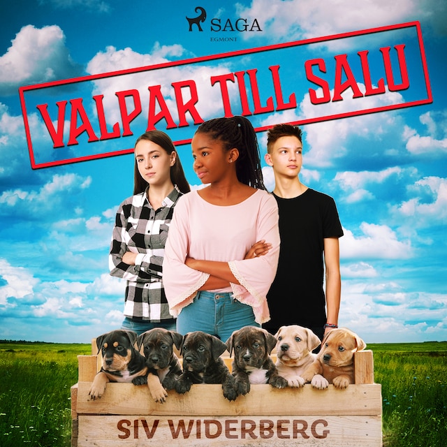 Omslag: Valpar till salu