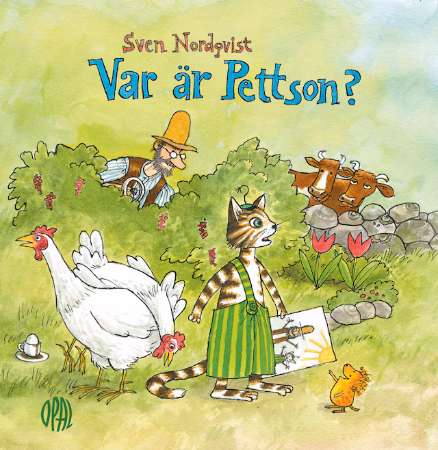 Omslag: Var är Pettson?
