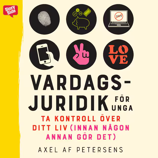 Omslag: Vardagsjuridik för unga - ta kontroll över ditt liv (innan någon annan gör det)