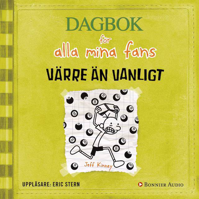 Omslag: Värre än vanligt : Dagbok för alla mina fans