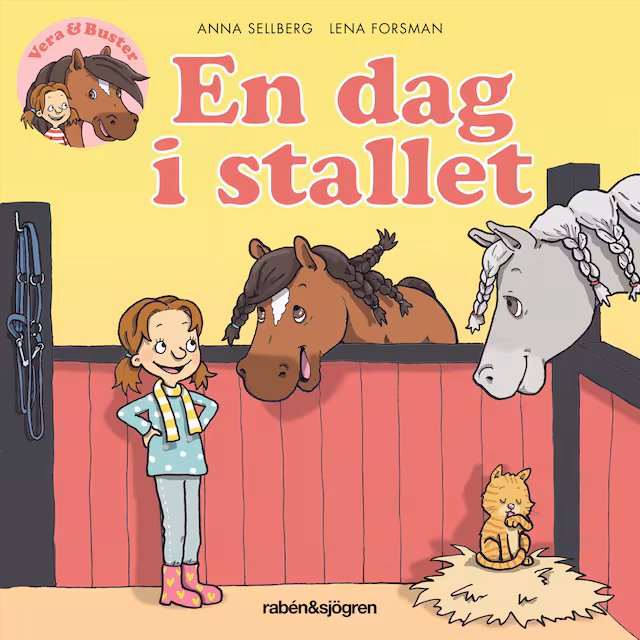 Omslag: Vera & Buster. En dag i stallet