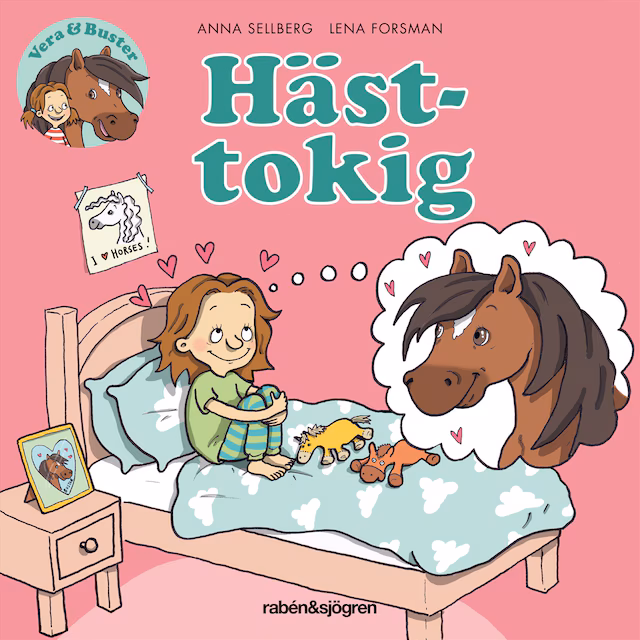 Omslag: Vera & Buster. Hästtokig