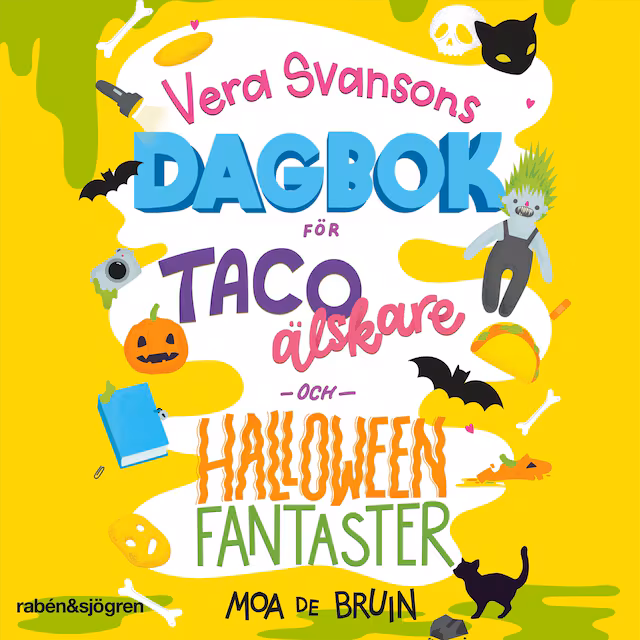 Omslag: Vera Svansons dagbok för tacoälskare och halloweenfantaster