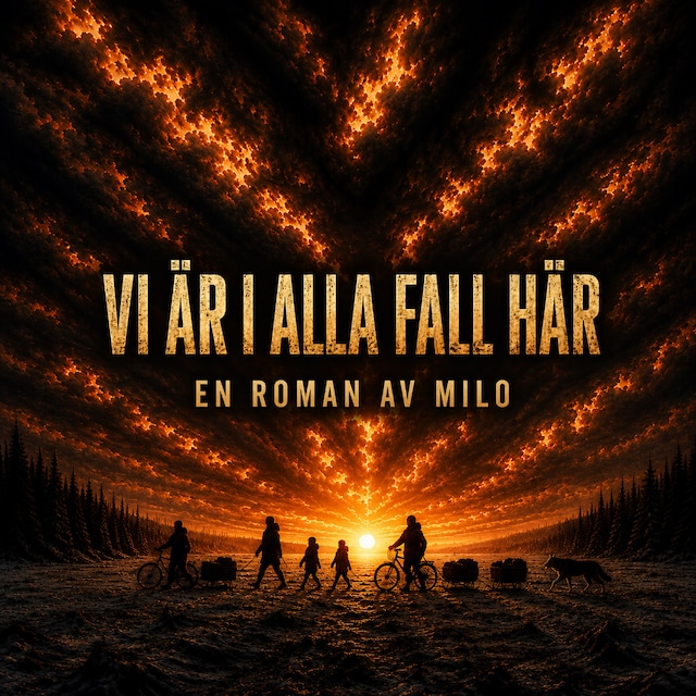Omslag: Vi är i alla fall här