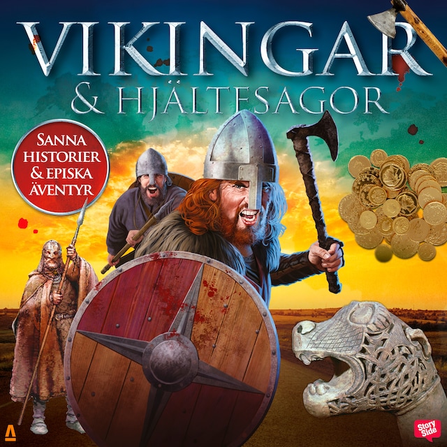 Omslag: Vikingar och hjältesagor