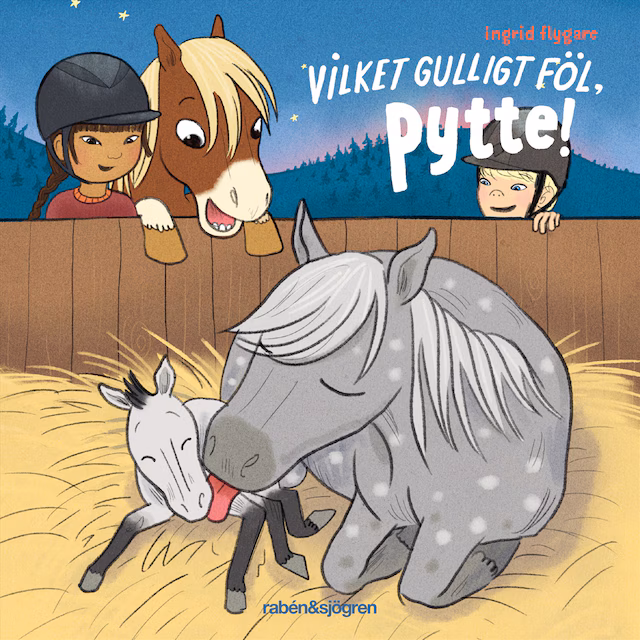 Omslag: Vilket gulligt föl, Pytte