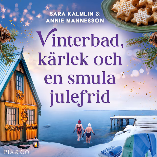 Omslag: Vinterbad, kärlek och en smula julefrid