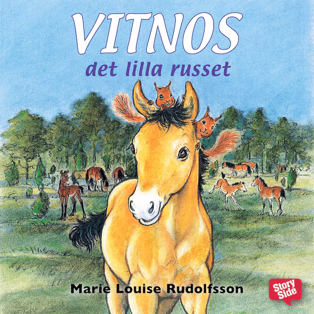 Omslag: Vitnos det lilla russet