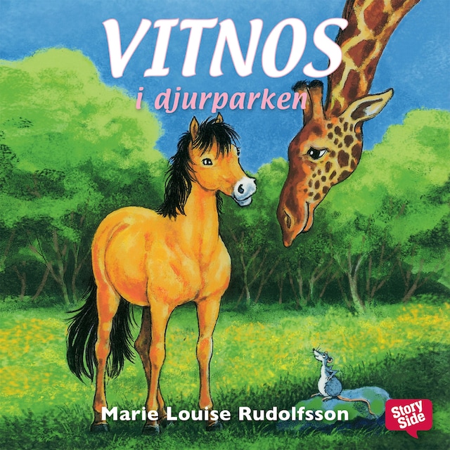 Omslag: Vitnos i djurparken
