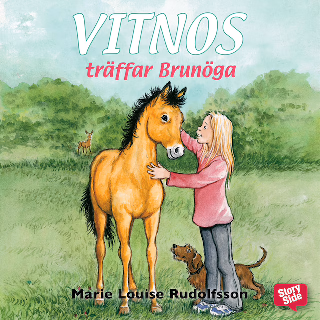 Omslag: Vitnos träffar Brunöga