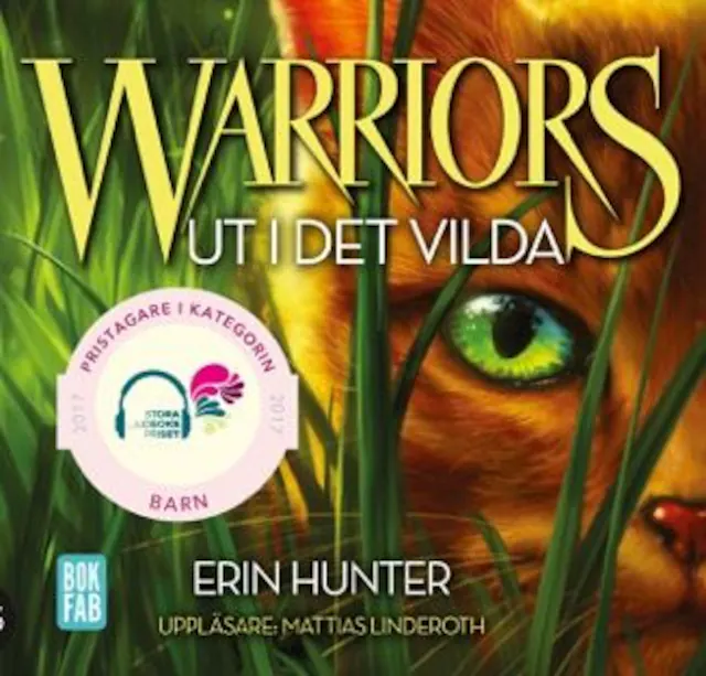 Omslag: Warriors - Ut i det vilda