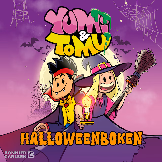 Omslag: Yumi & Tomu. Halloweenboken